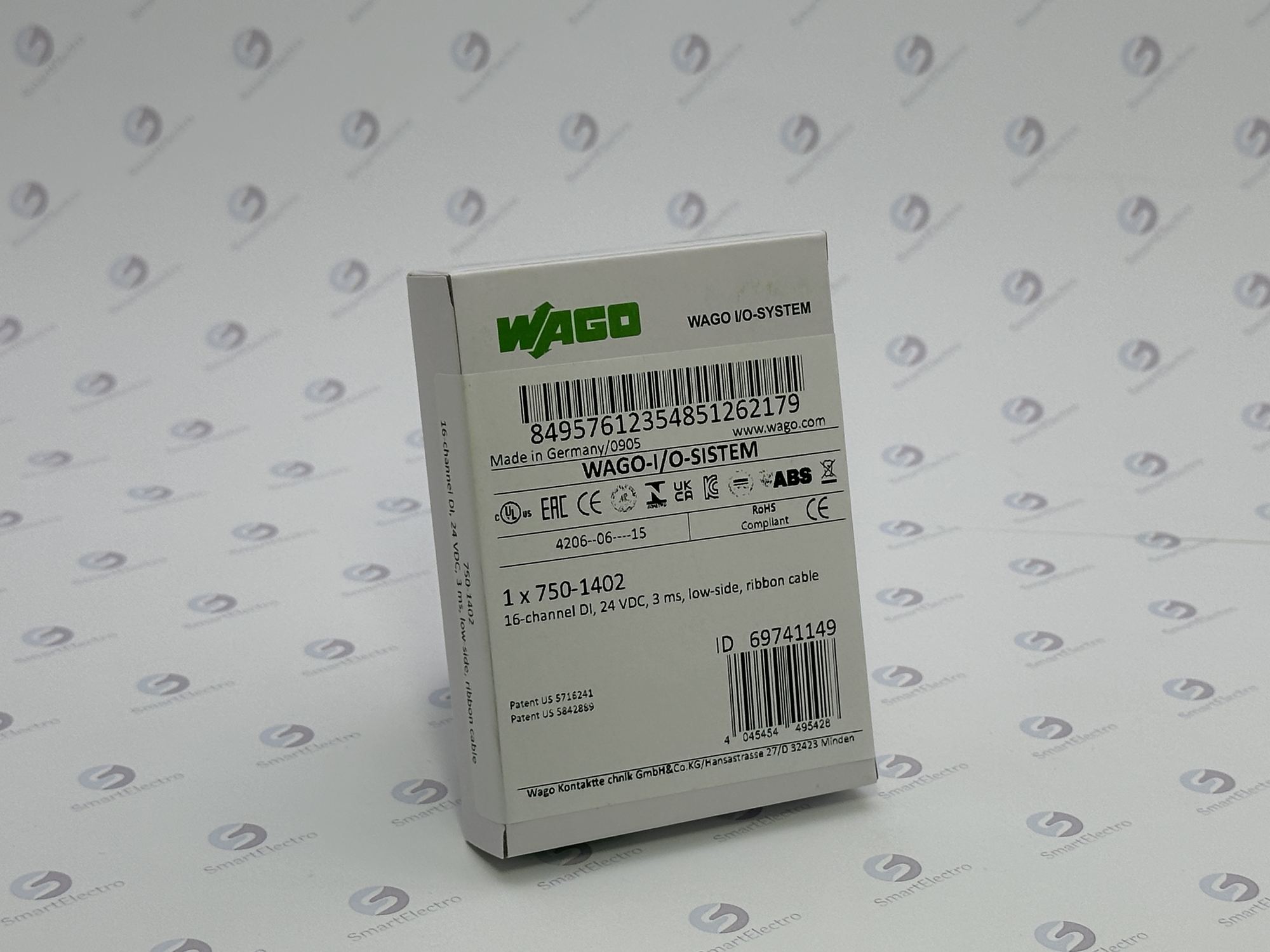 Wago 750-1402 (16 ДВх 24 В пост. тока).