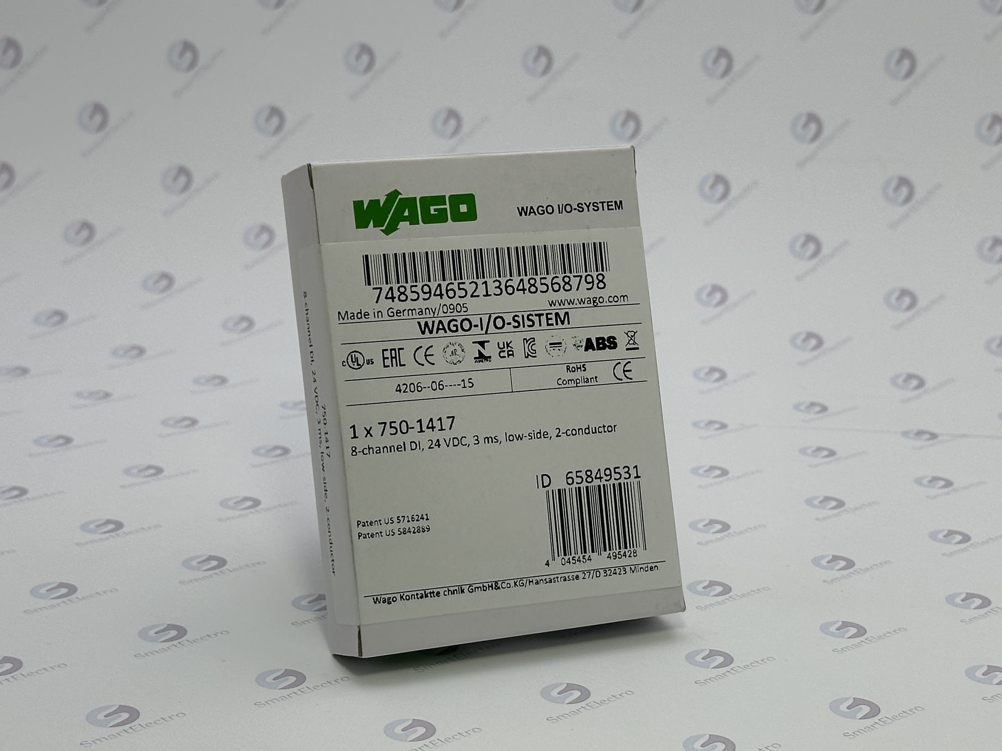 Wago 750-1417 (8DI 24 В пост. тока).