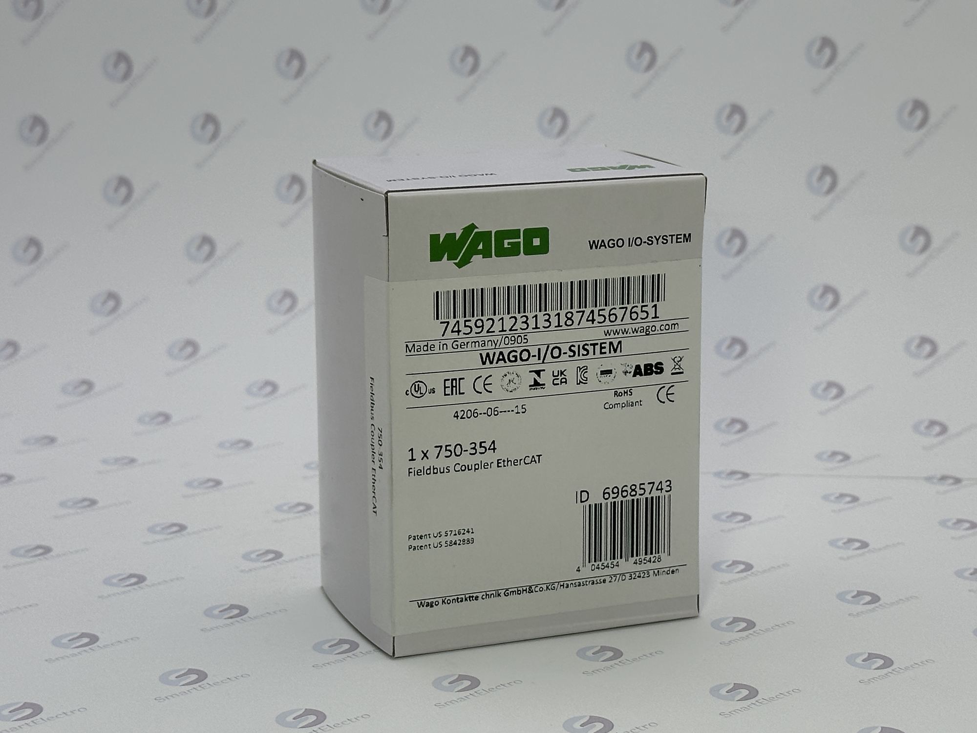 Wago 750-354 (Каплер шины EtherCAT).