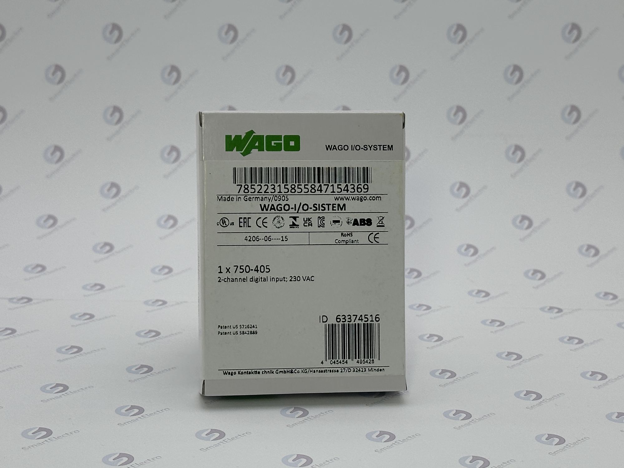 Wago 750-405 (2DI 230 В перем. тока).