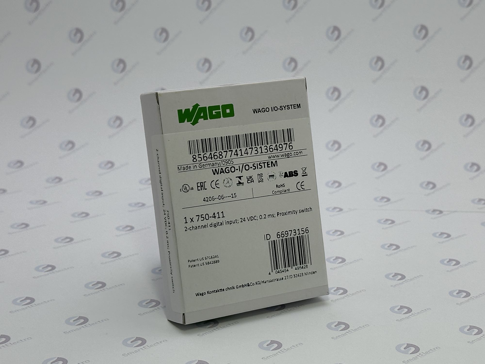 Wago 750-411 (2DI 24 В пост. тока).