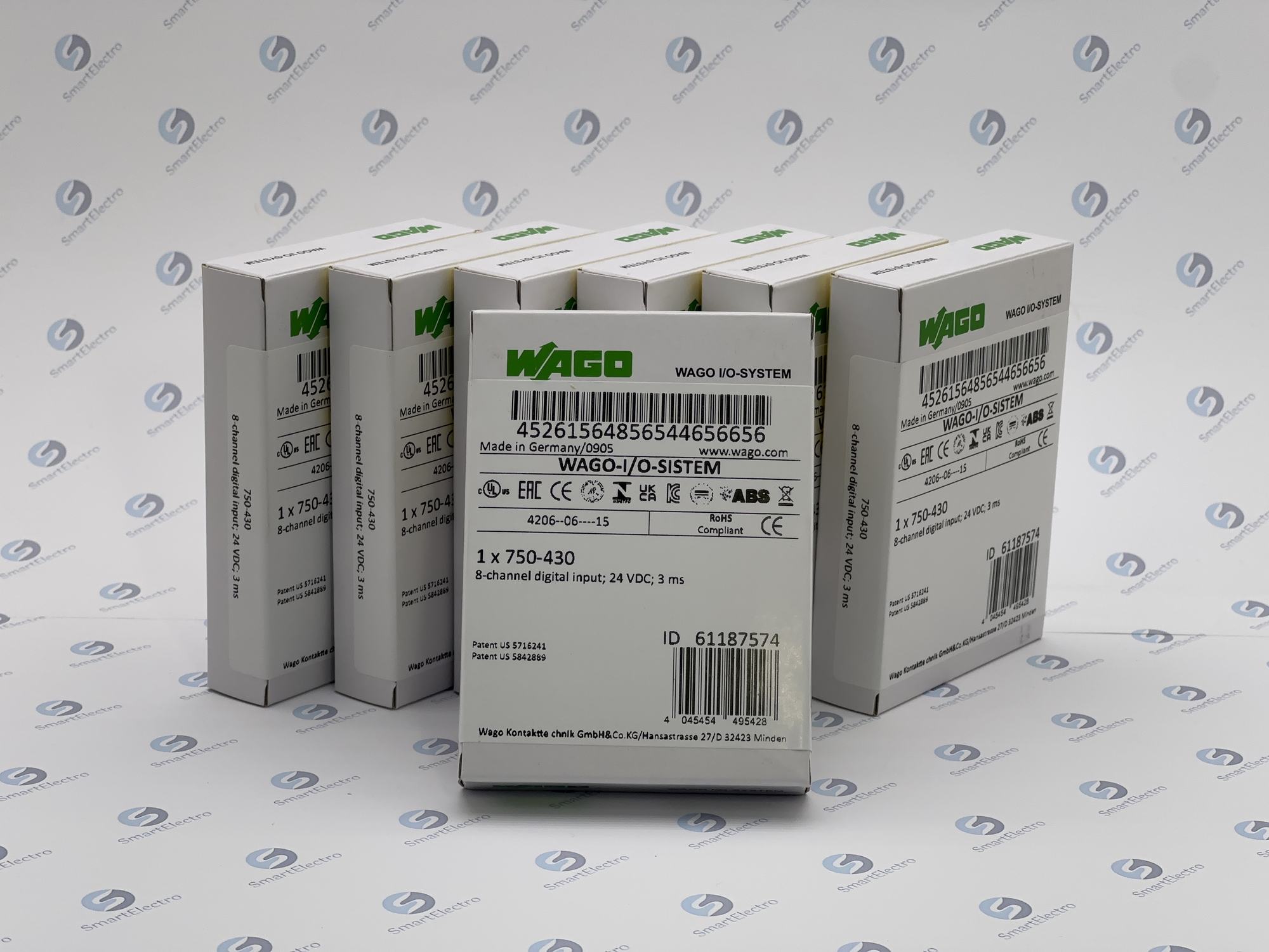 Wago 750-430 (8-канал. модуль дискретного ввода, 24 V DC, 3,0 мс)