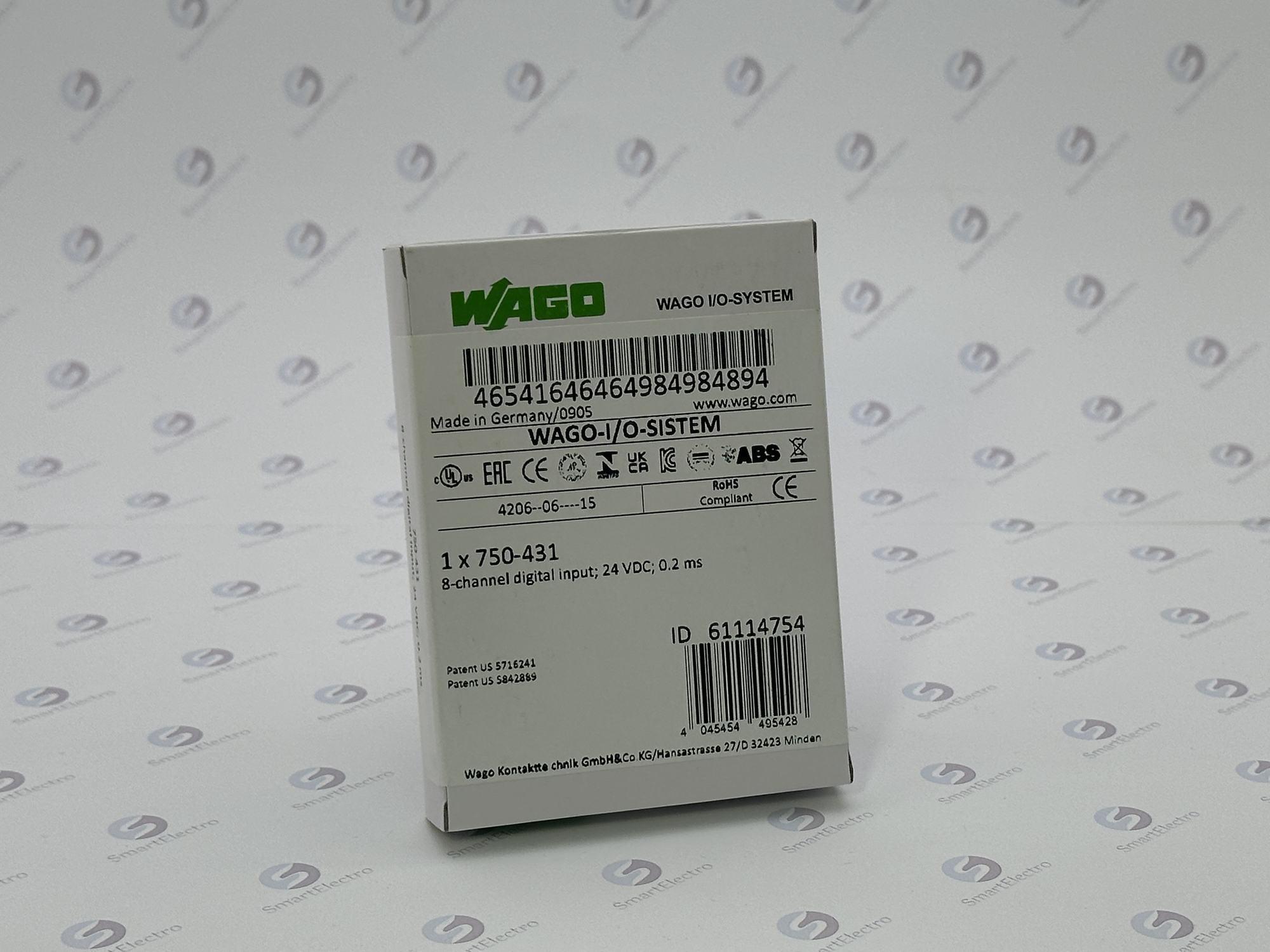 Wago 750-431 (8-канал. модуль дискретного ввода, 24 V DC, 0,2 мс)