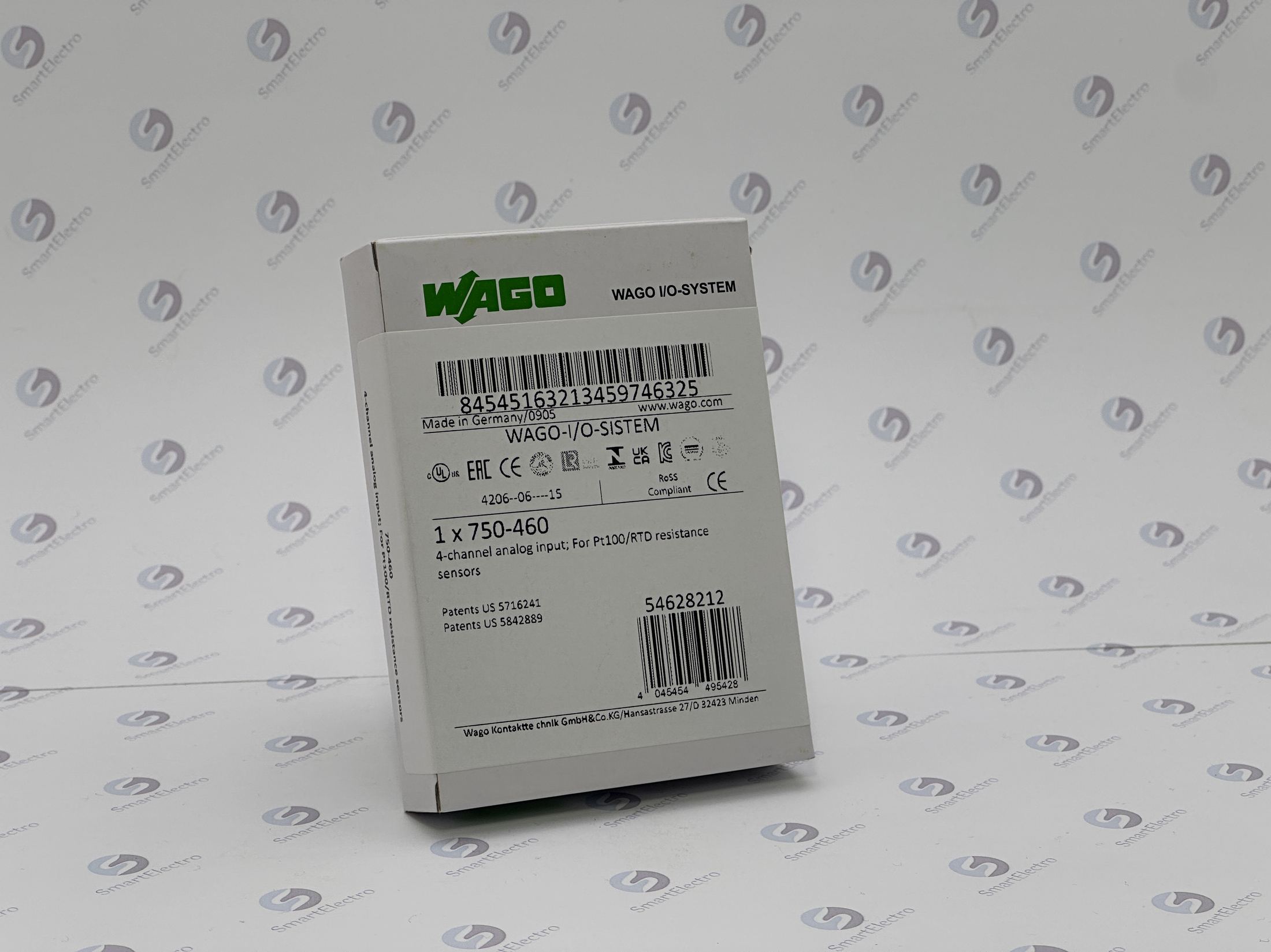 Wago 750-460 (4 аналоговых входа Pt100 / RTD).
