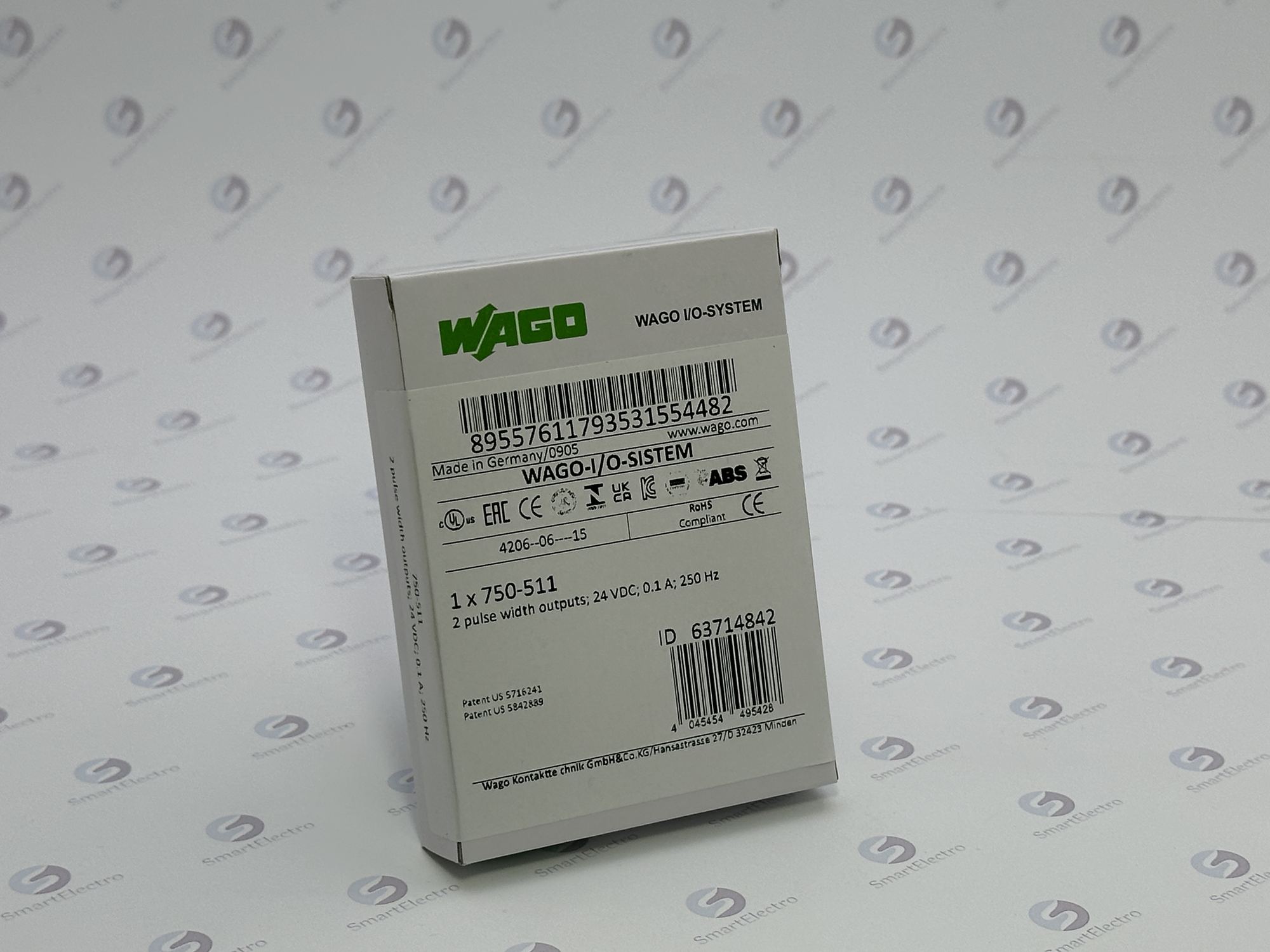 Wago 750-511/000-001 (2 ШИМ 24 В пост. тока 0,1 А).