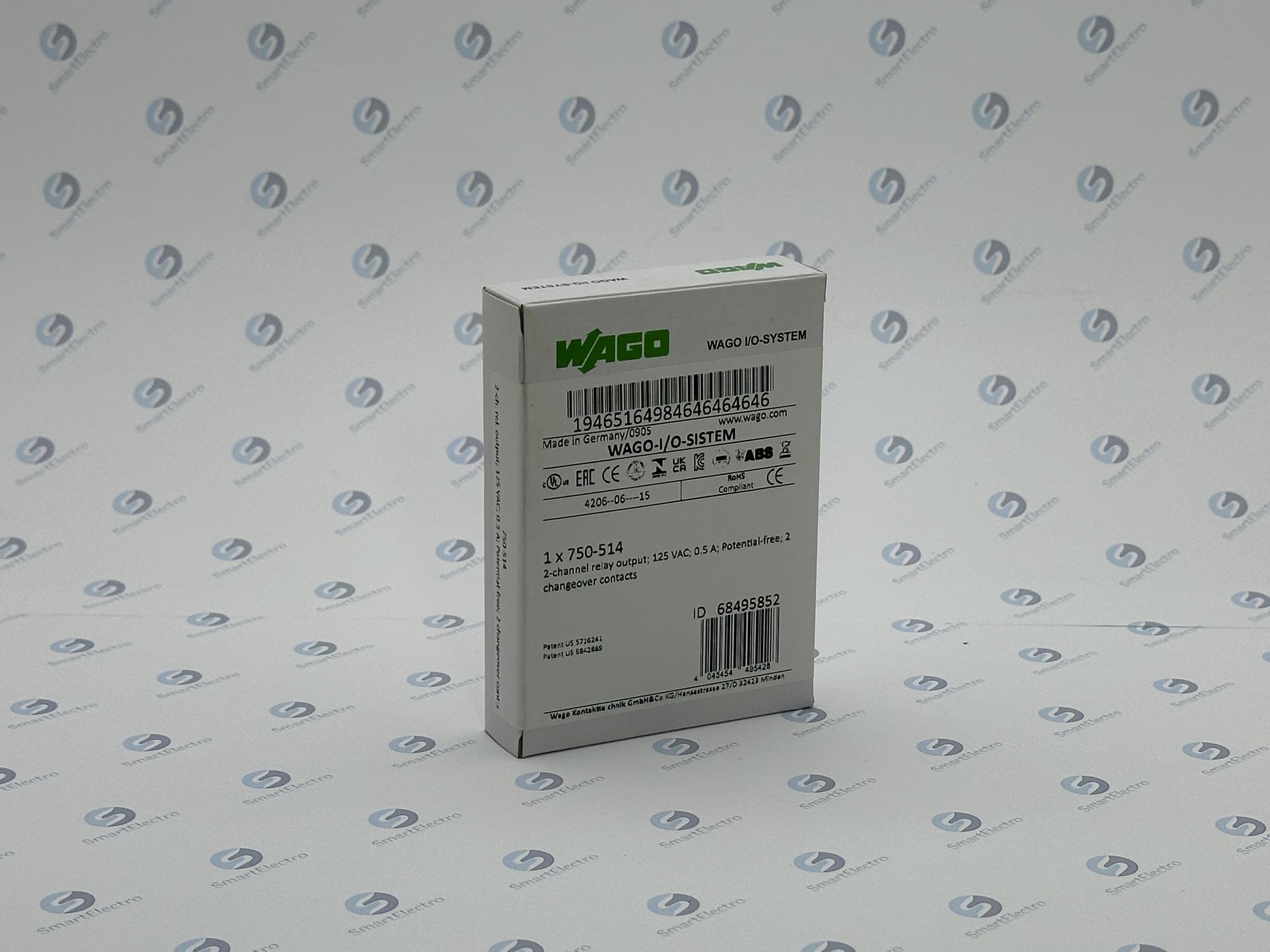 Wago 750-514/006-000 (2-канал. модуль релейного вывода, 125V AC, spec)