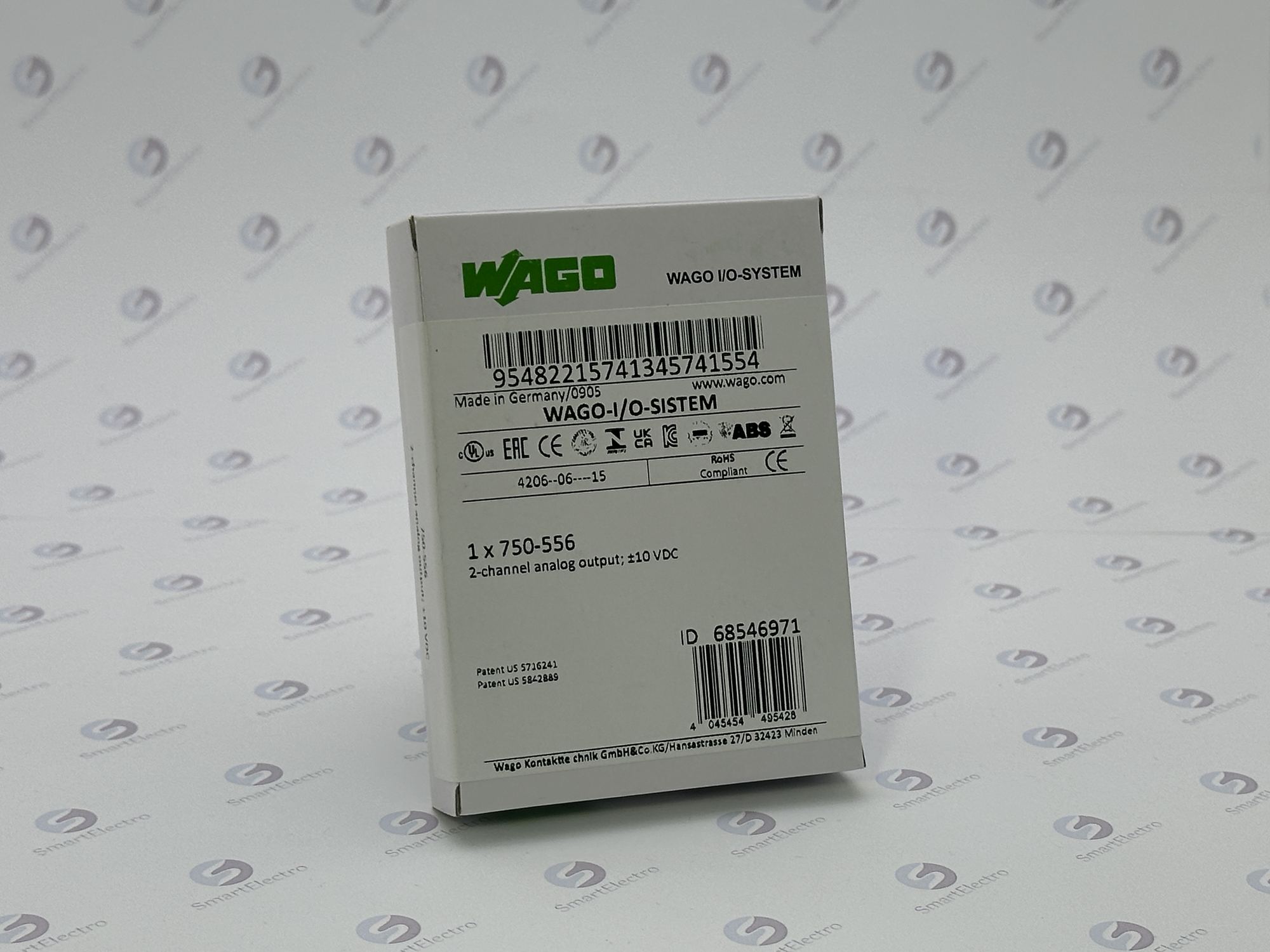 Wago 750-556 (2-кан. модуль аналогового вывода, ± 10 В)