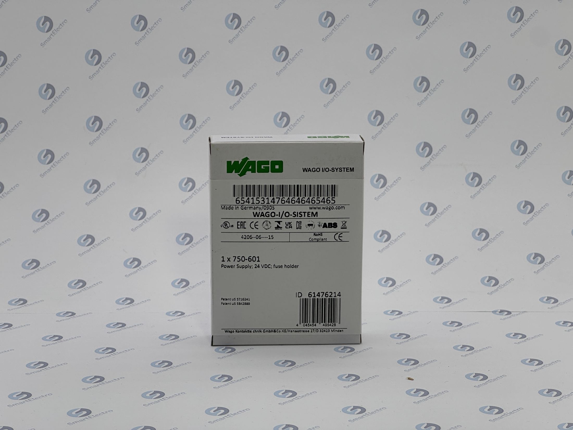 Wago 750-601 (Блок питания 24 В пост. тока Предохранитель).