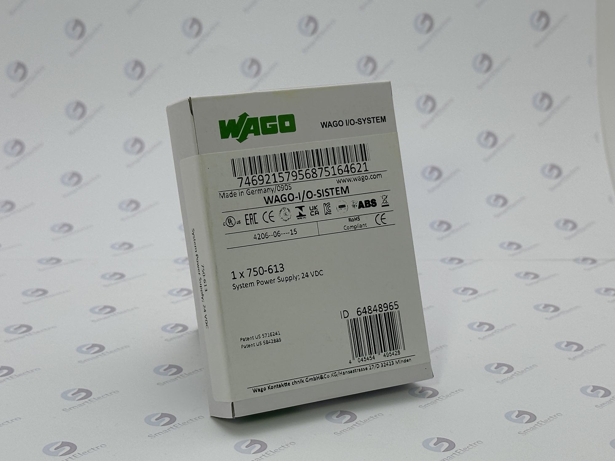 Wago 750-613 (Модуль питания, пассивный, 24 VDC)