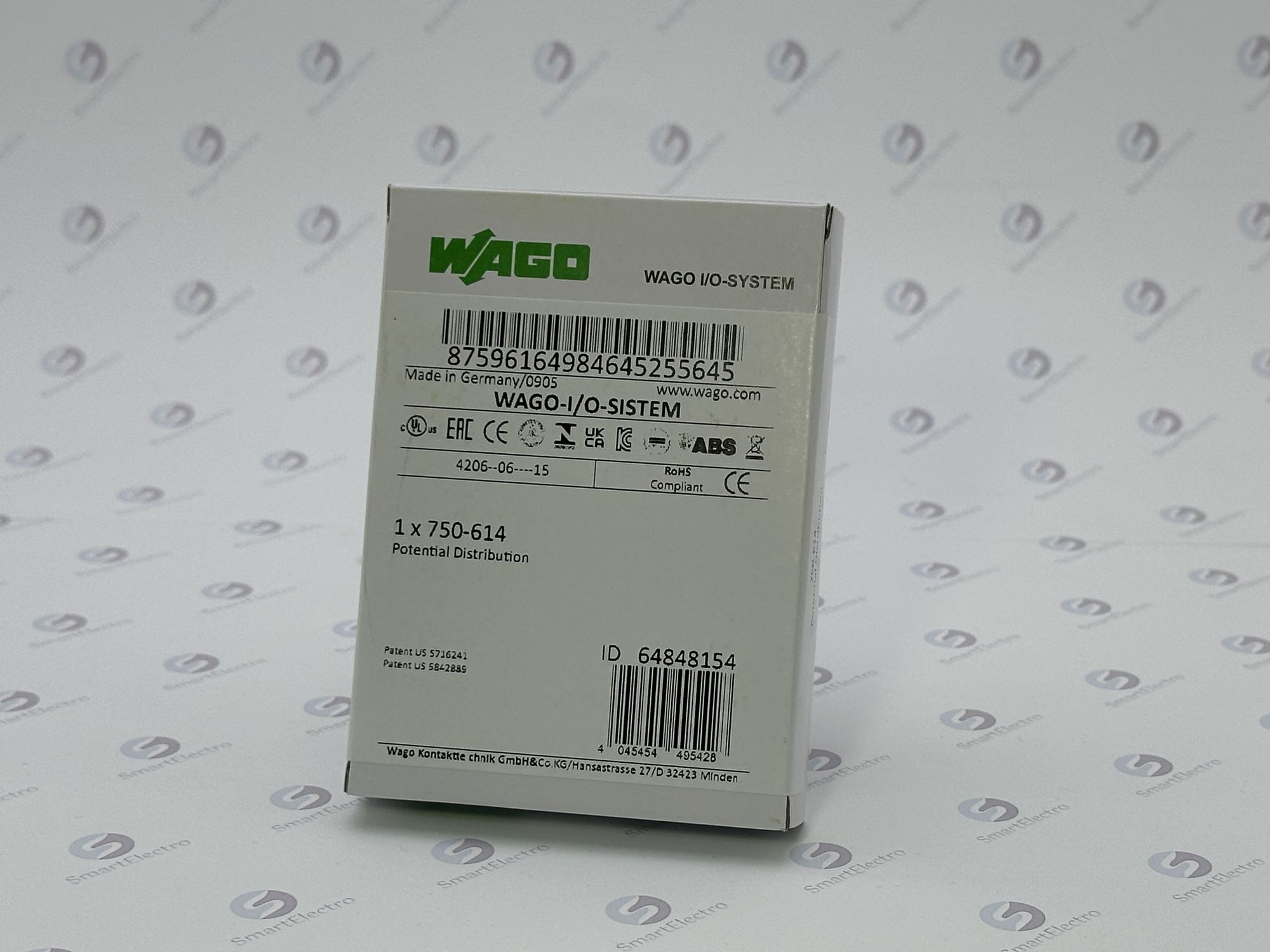 Wago 750-614 (Модуль разводки дополнительного питания AC / DC в диапазоне 0-230 V)