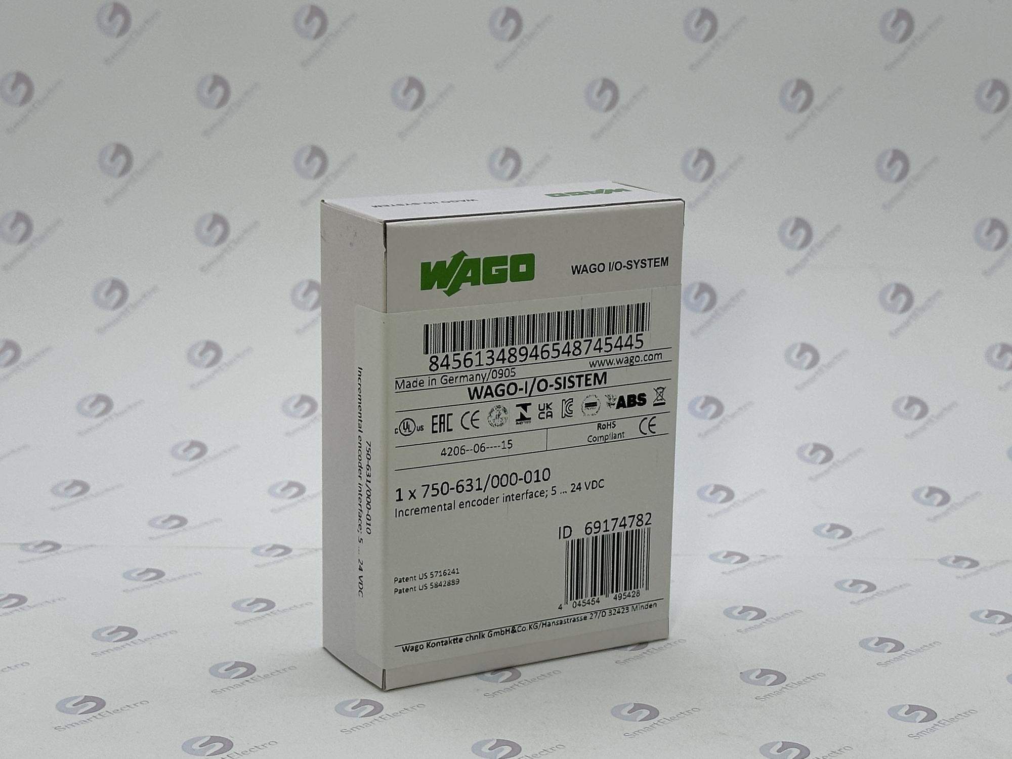 WAGO 750-631/000-010 — Wago 750-631/000-010 (Модуль инкрементного датчика положения, 5-24 VDC)