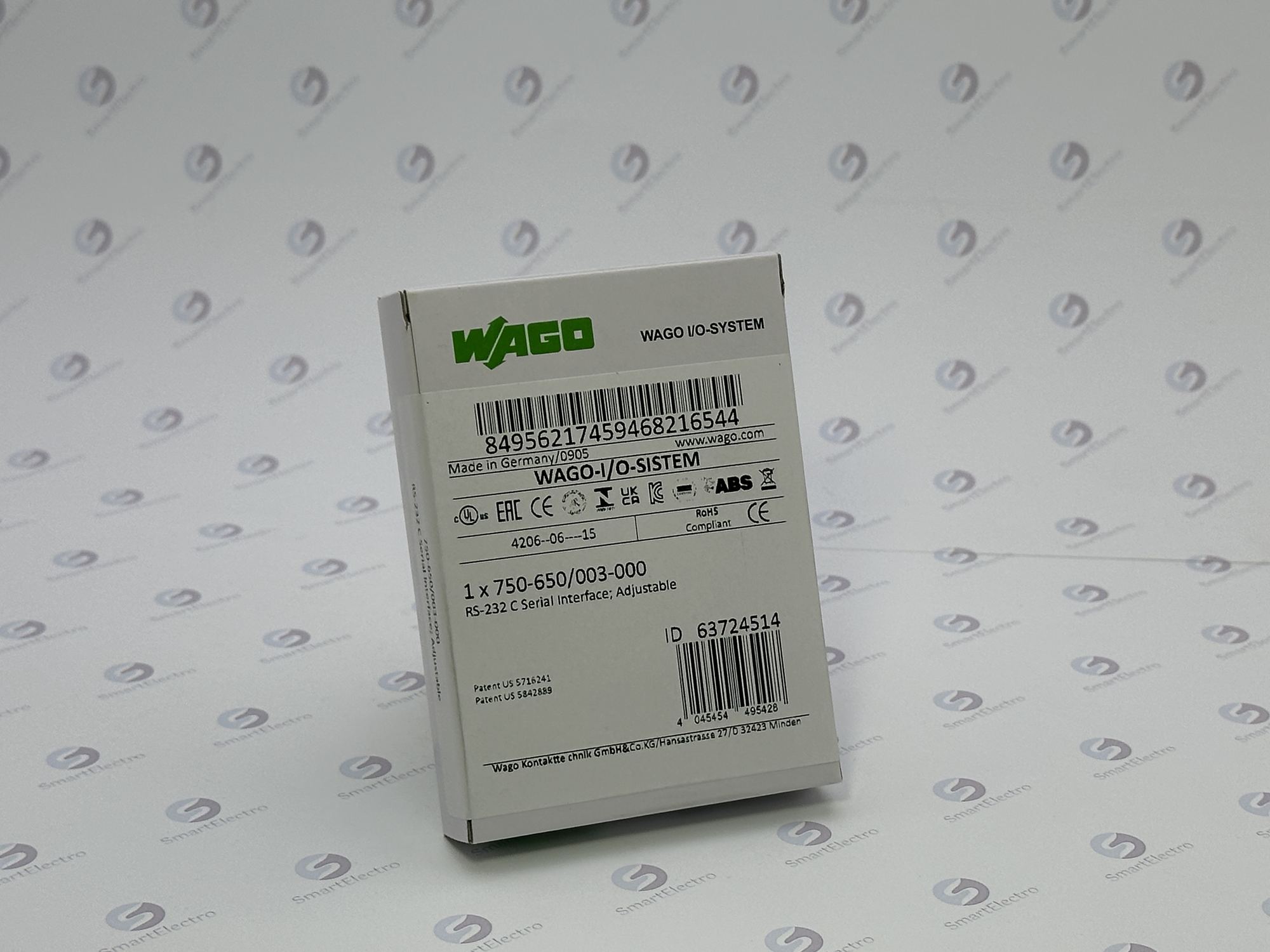 Wago 750-650/003-000 (Интерфейс RS-232 C настраиваемый).