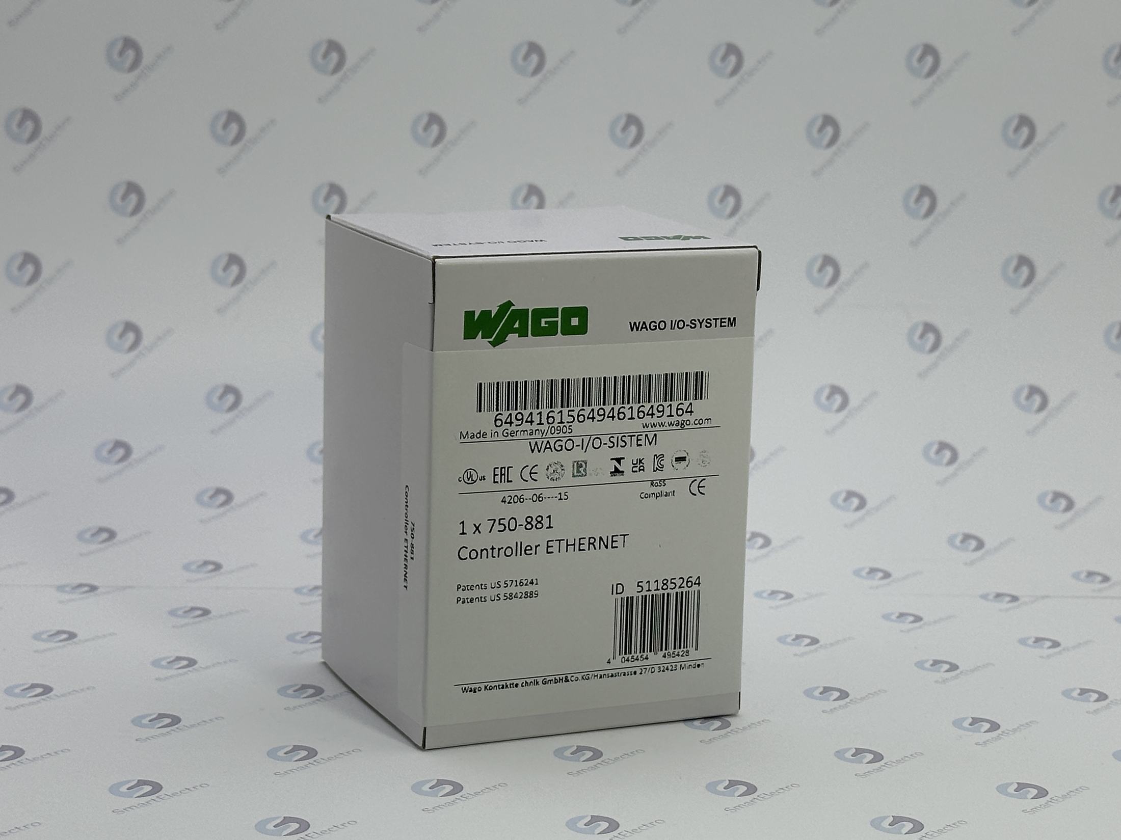 Wago 750-881 (Контроллер Ethernet, G3, 2 x RJ-45)