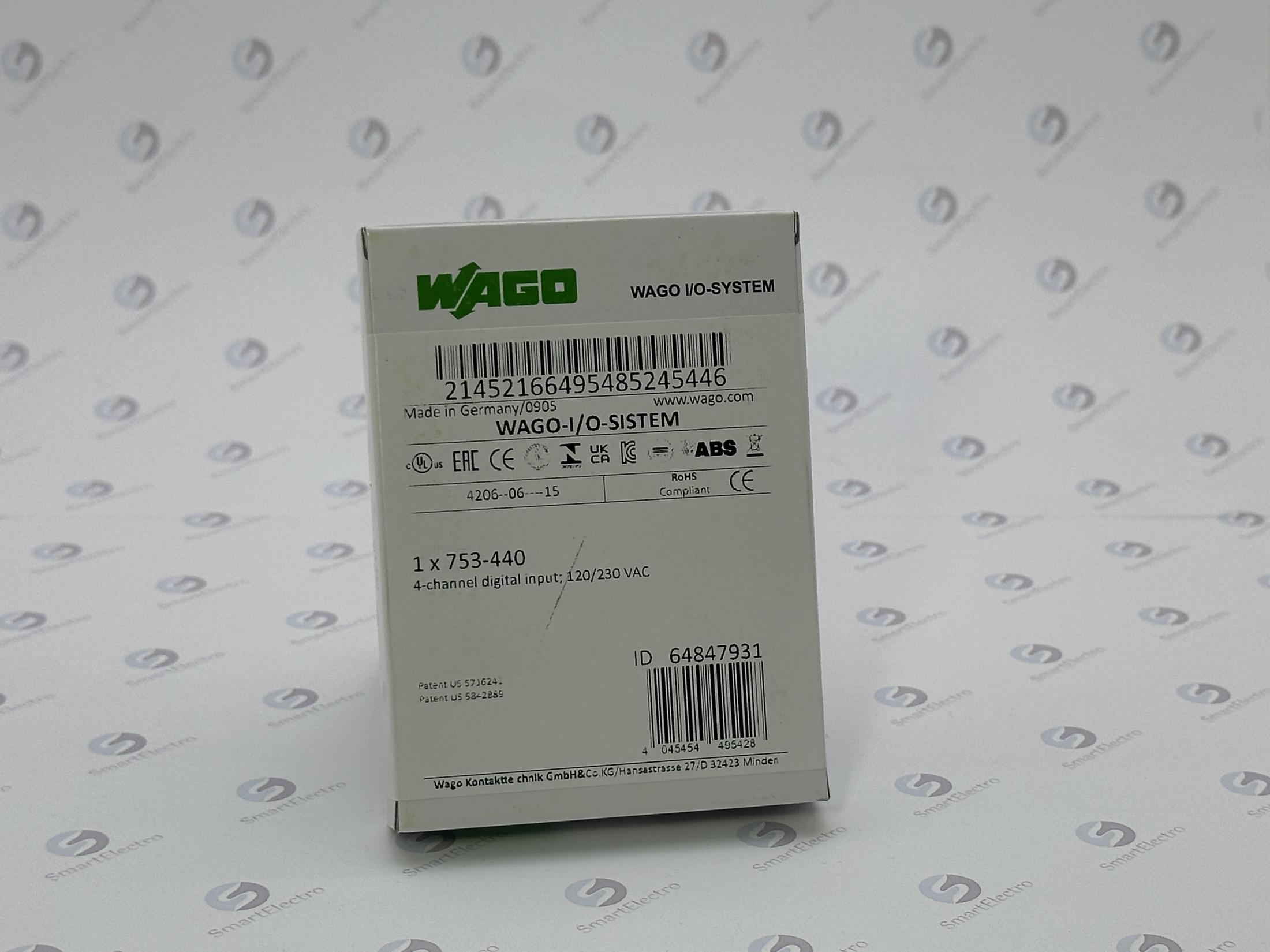 Wago 753-440 (Прямой/вычитающий счетчик)