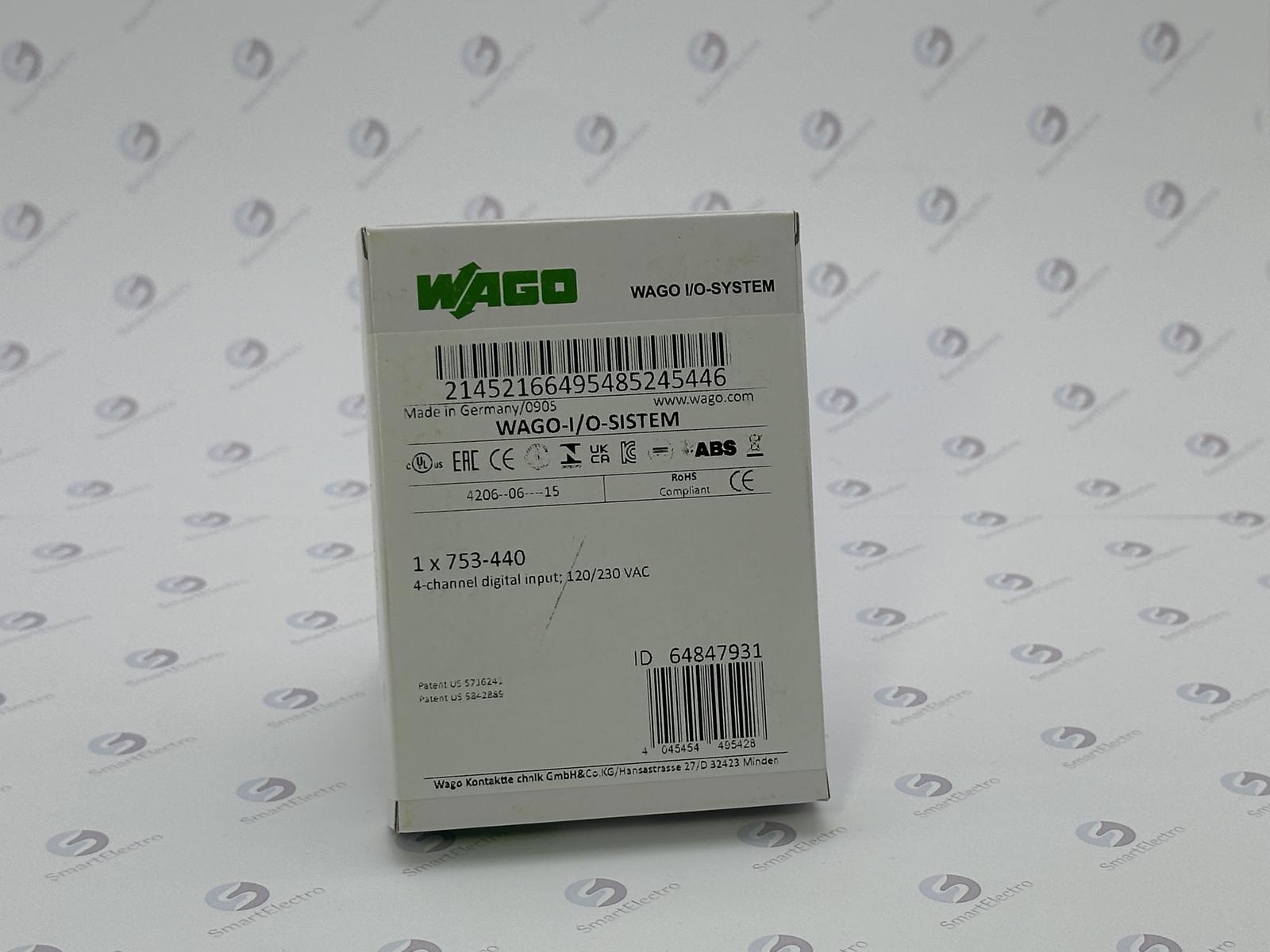 Wago 753-440 (Прямой/вычитающий счетчик)