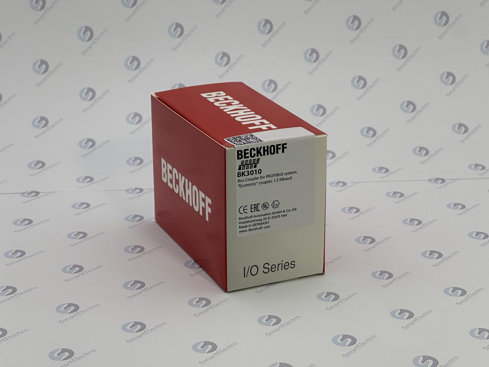 Beckhoff BK3010 (PROFIBus шинный соединитель (копплер) до 64 цифровых модулей ввода/вывода, 1,5 мб)