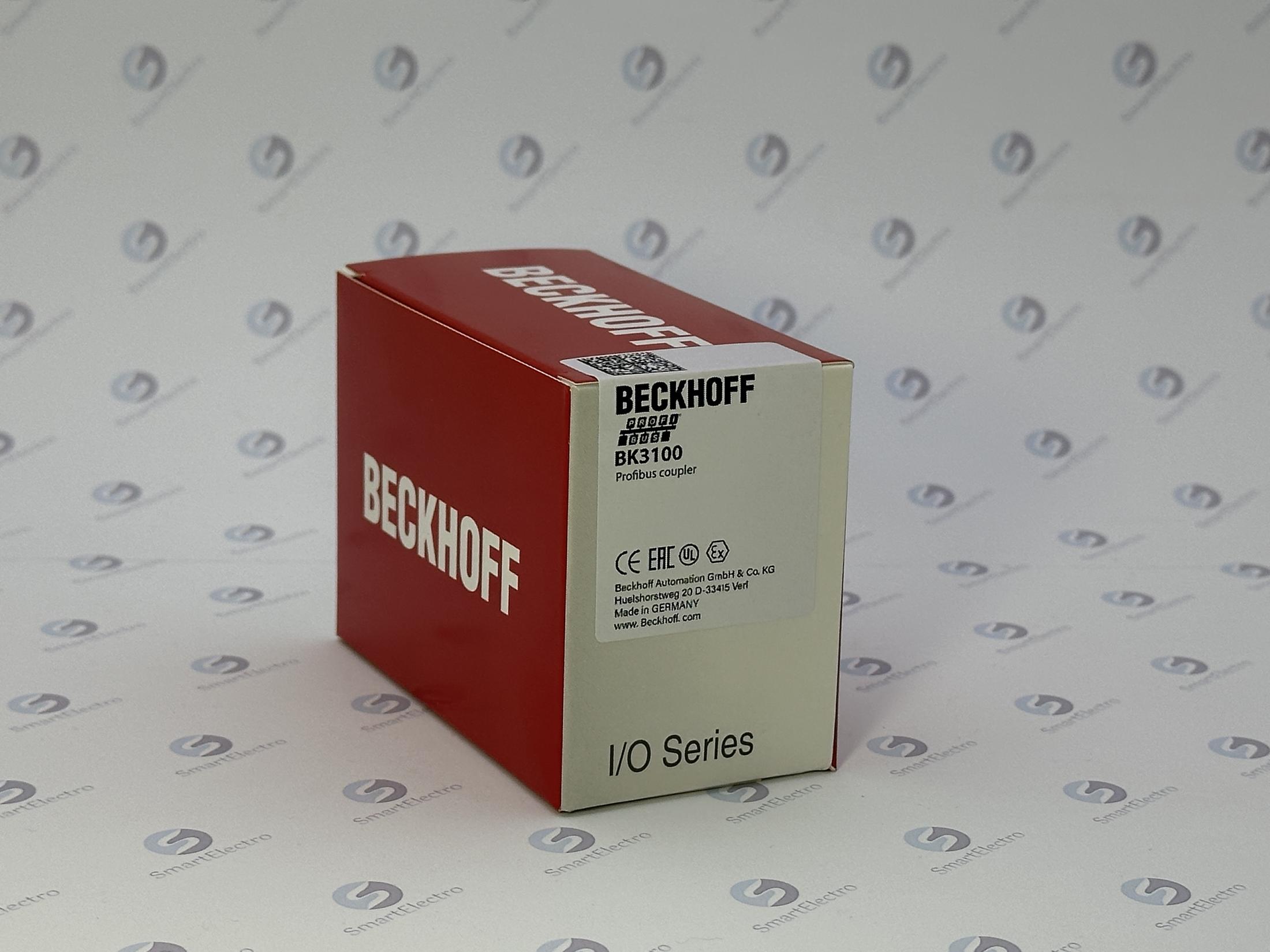 Beckhoff BK3100 (PROFIBus DP/FMS-шинный соединитель (копплер) до 64 модулей ввода/вывода, 12 мбод)