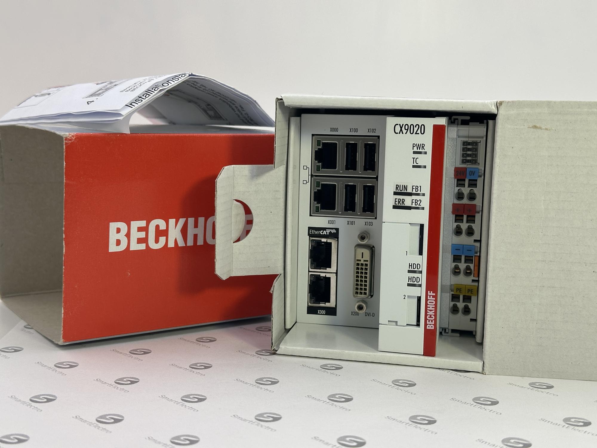 Beckhoff CX9020-0111 (EtherCAT slave interface, EtherCAT IN and OUT (2 x RJ45))