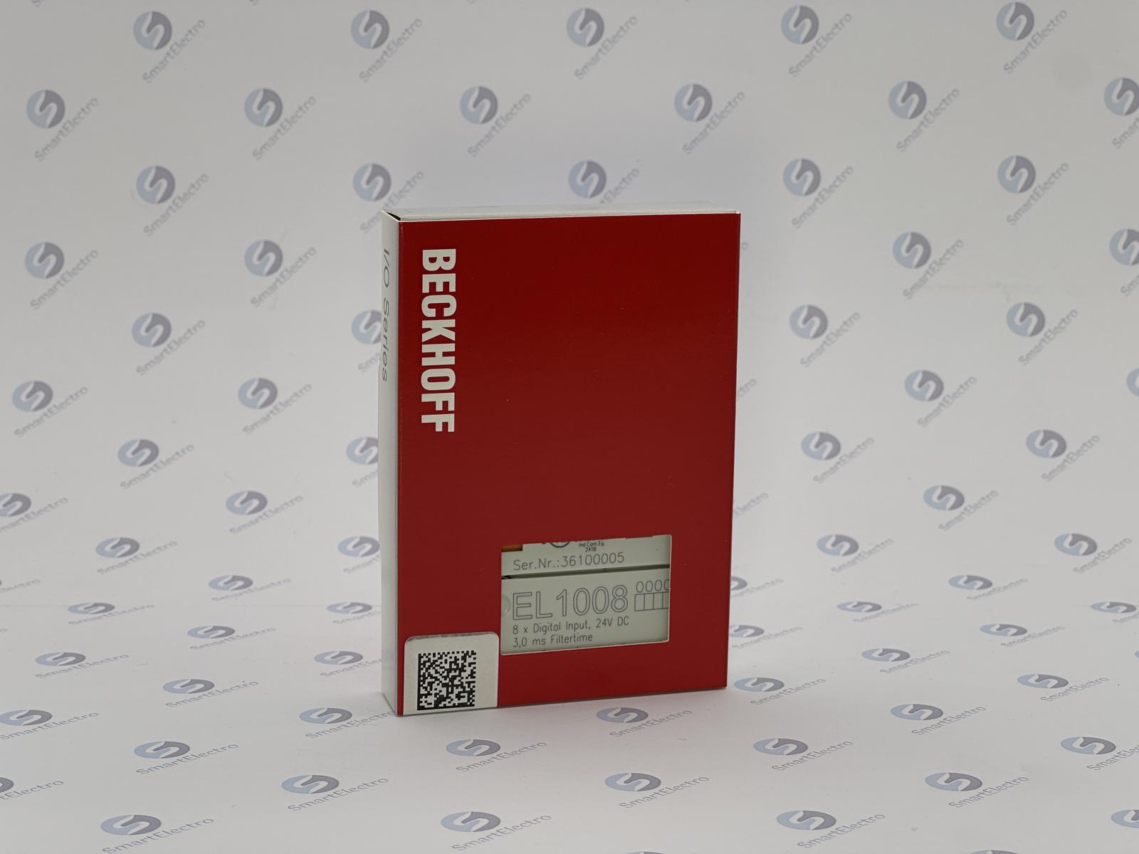 Beckhoff EL1008 (8-канальный модуль цифрового входа 24 в постоянного тока, входной фильтр 3,0 мс)