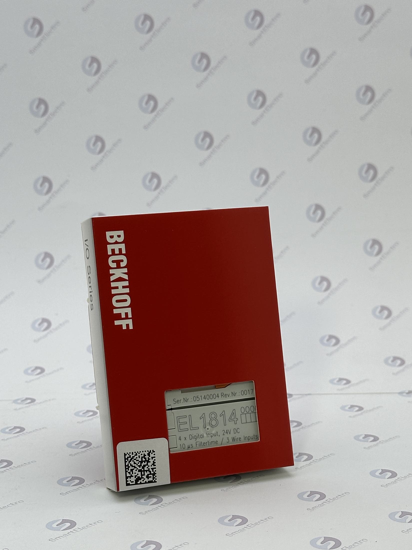 Beckhoff EL1814 (4-канальный цифровой вход, 24 В пост. тока, 10 мкс, 3-проводное подключение)