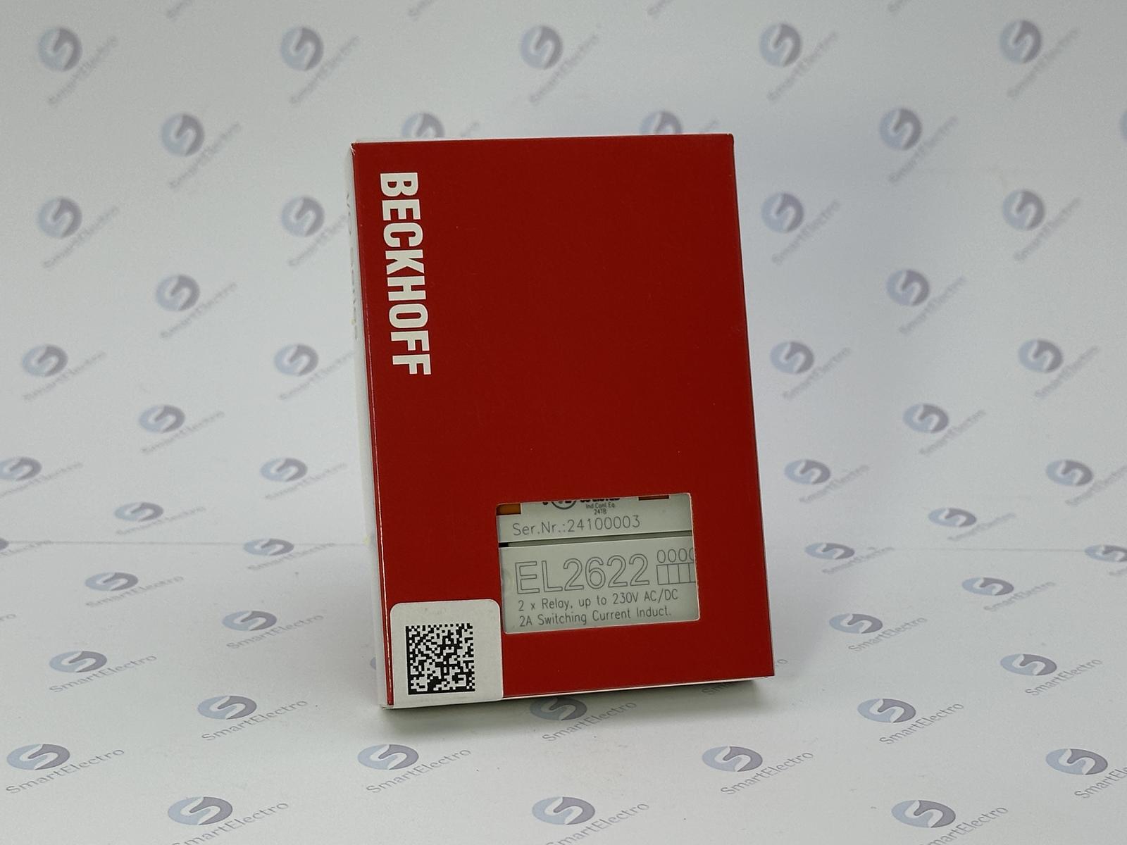 Beckhoff EL2622 (2-канальный модуль релейных выходов 230 В переменного тока, 2 A)