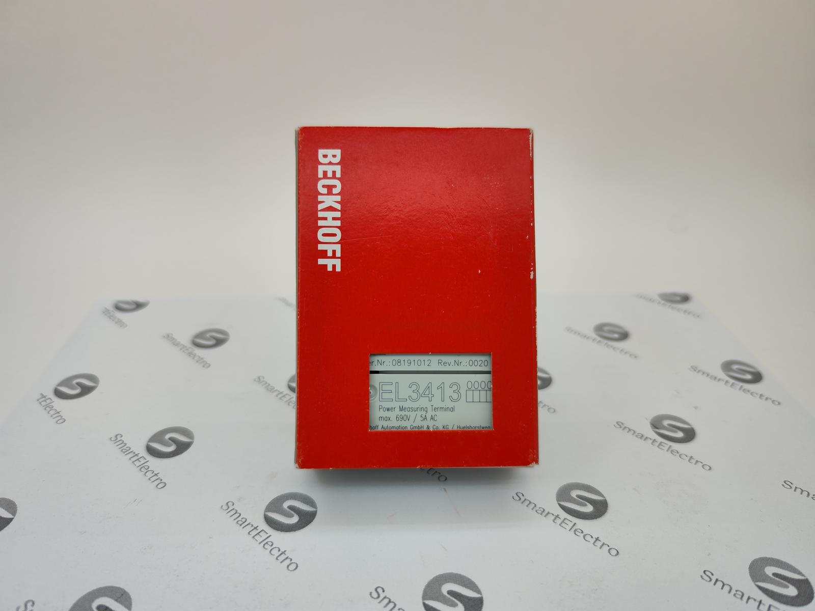 Beckhoff EL3413 (3-фазный модуль измерения мощности, макс. 690 В переменного тока 3~, макс. 5 A)