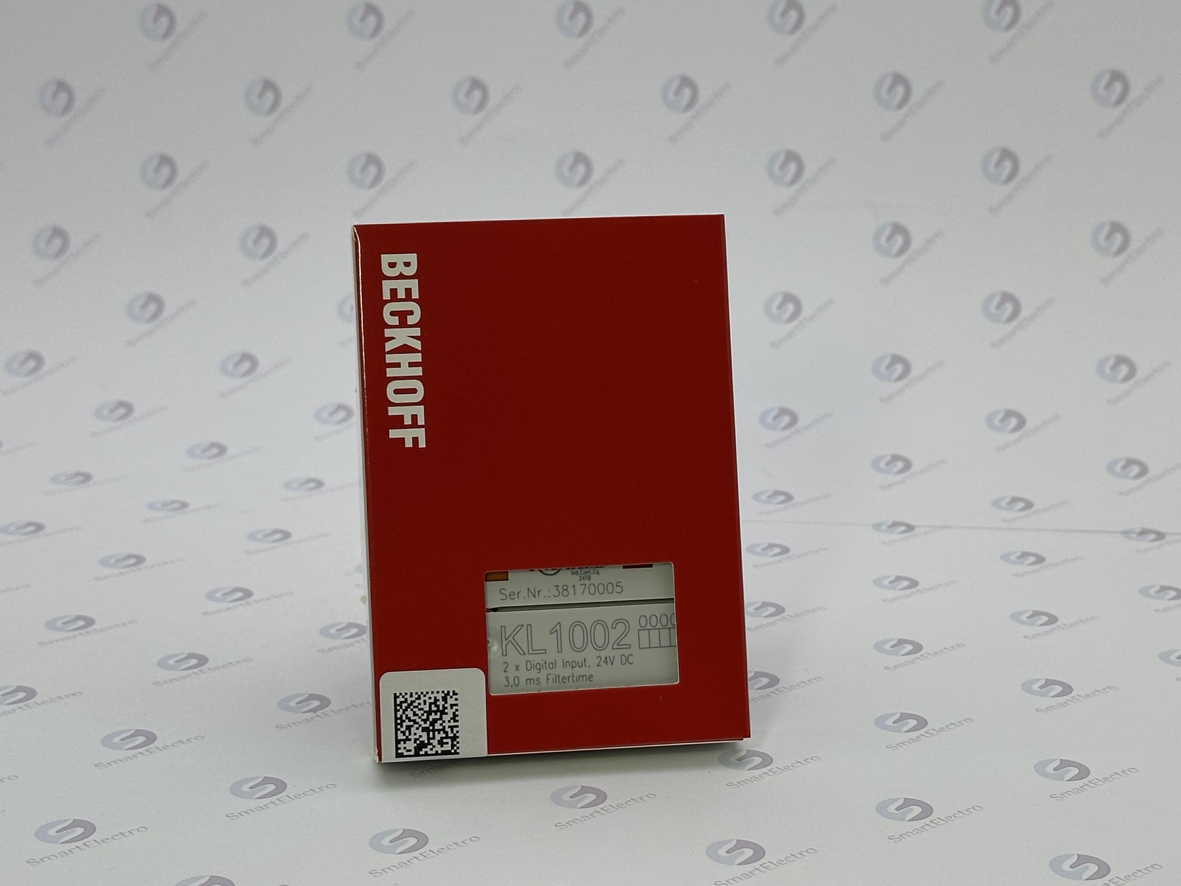 Beckhoff KL1002 (2-канальный модуль цифрового входа 24 В постоянного тока, входной фильтр 3,0 мс, )