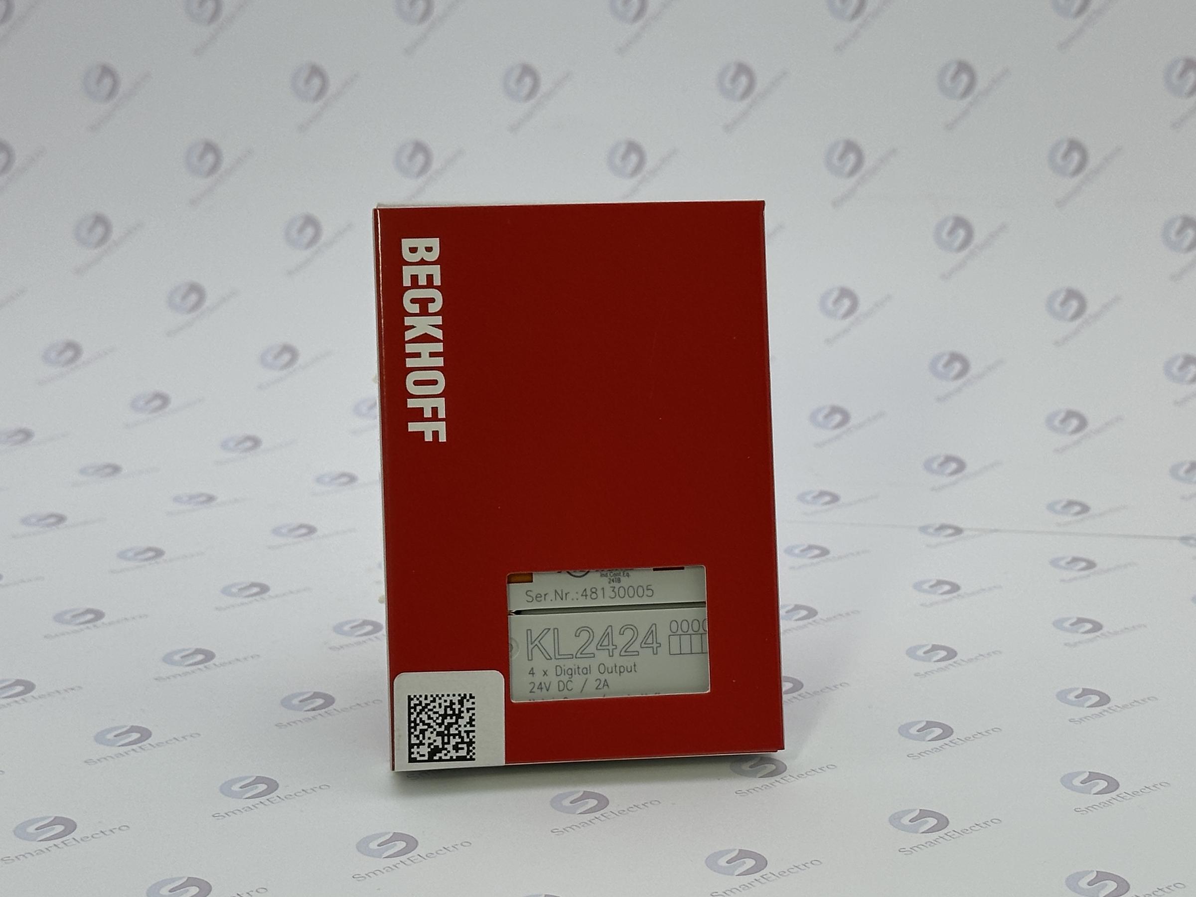 Beckhoff KL2424 (4-канальный модуль цифрового выхода 24 В постоянного тока, 2 A с защитой.)