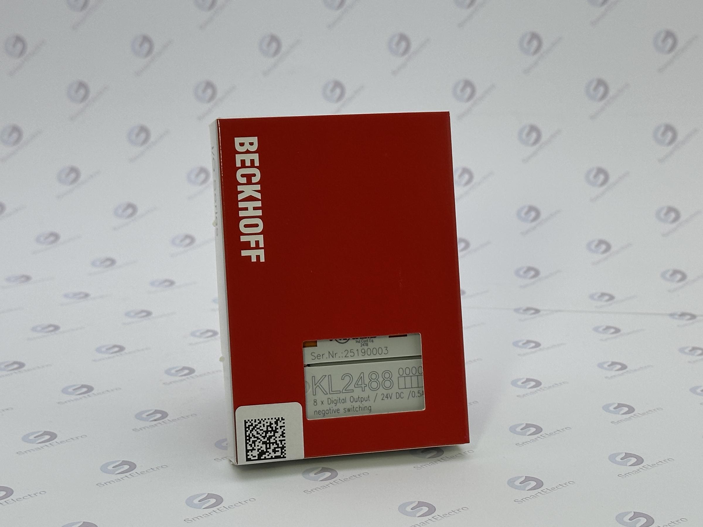Beckhoff KL2488 (8-канальный модуль цифрового выхода 24 В постоянного тока, 0,5 A, 1-проводная техн)