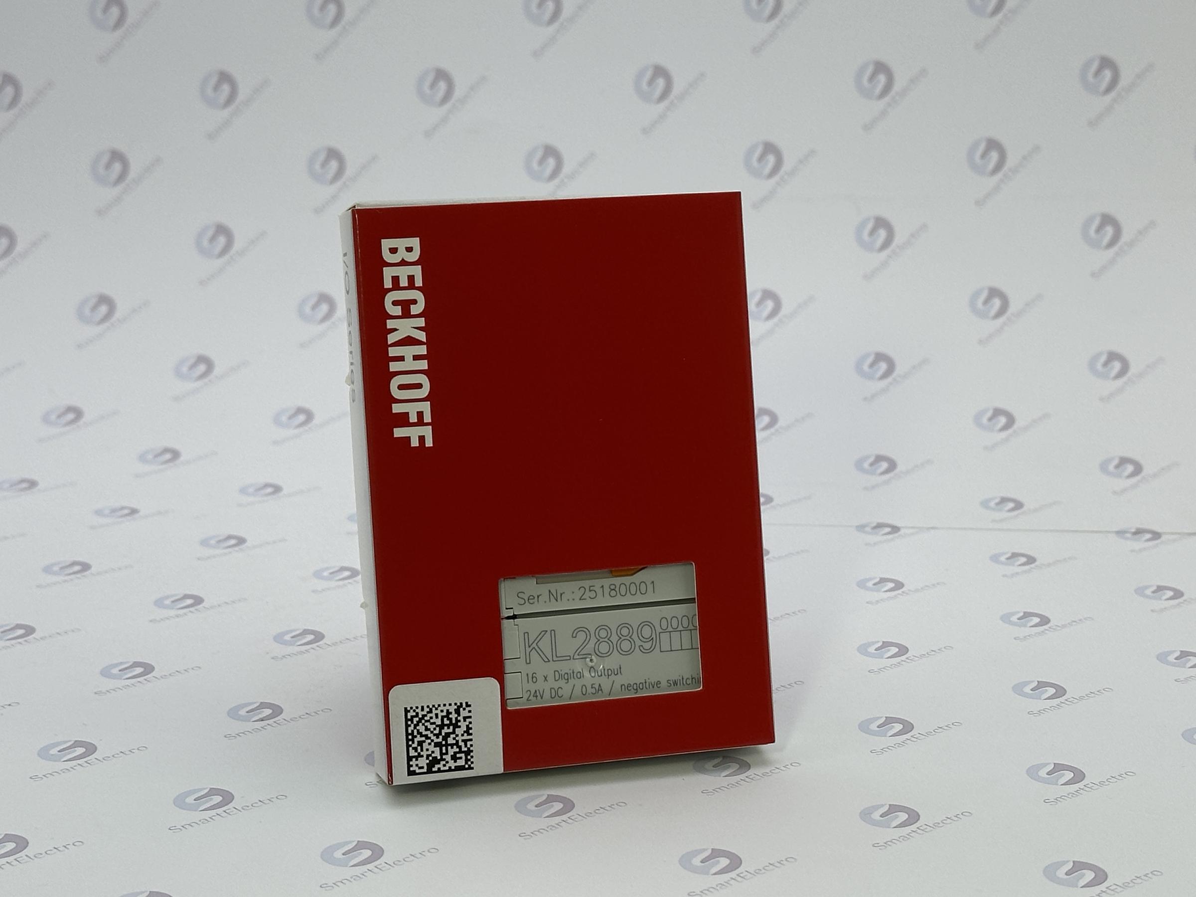 Beckhoff KL2889 (16-канальный цифровой выход, 24 В постоянного тока, 0,5 А, заземление)