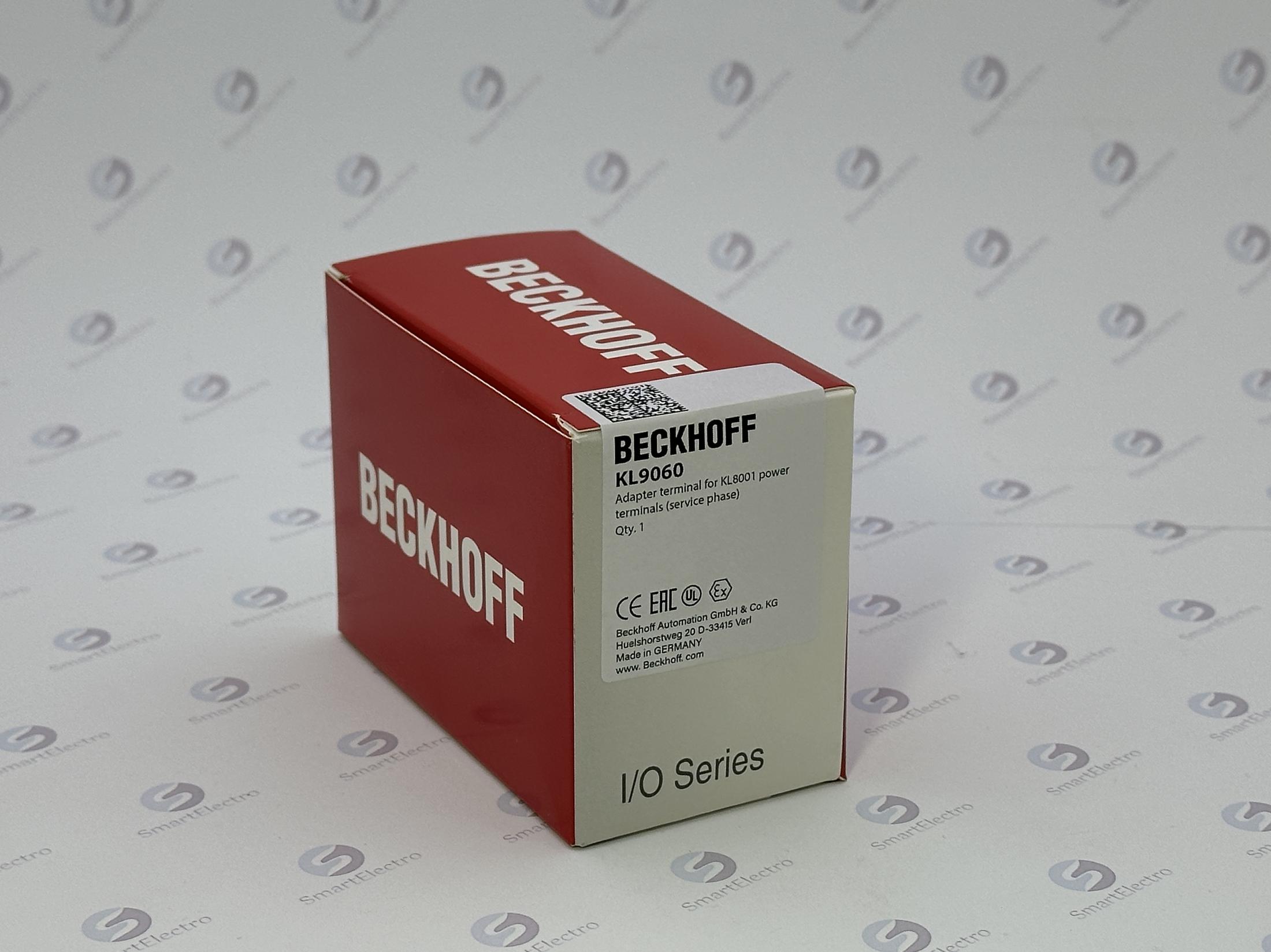 Beckhoff KL9060 (Адаптерный терминал для силовых клемм KL8001 (сервисная фаза))