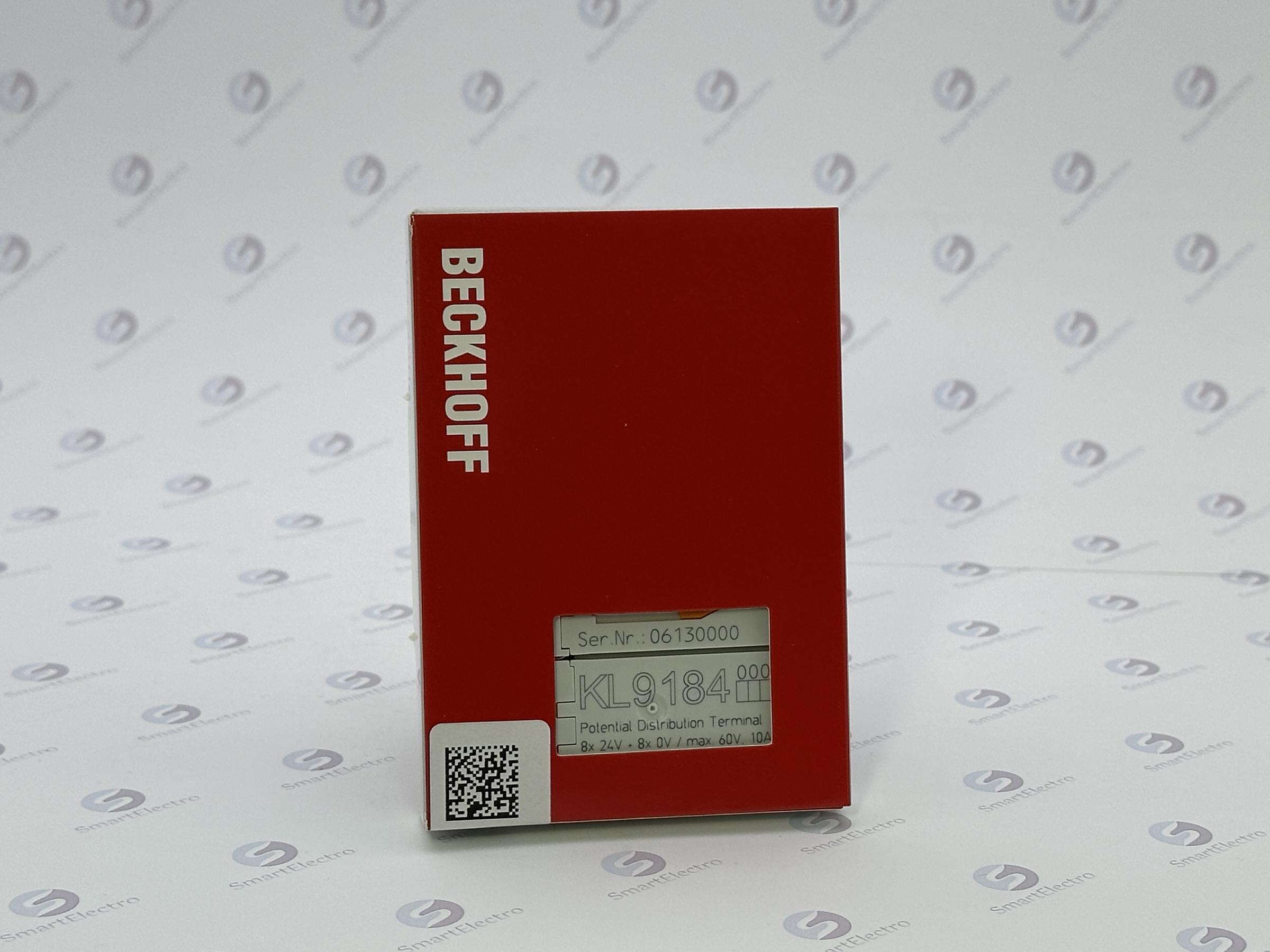 Beckhoff KL9184 (Potential distribution terminal, 8 x 24 V DC, 8 x 0 V DC)