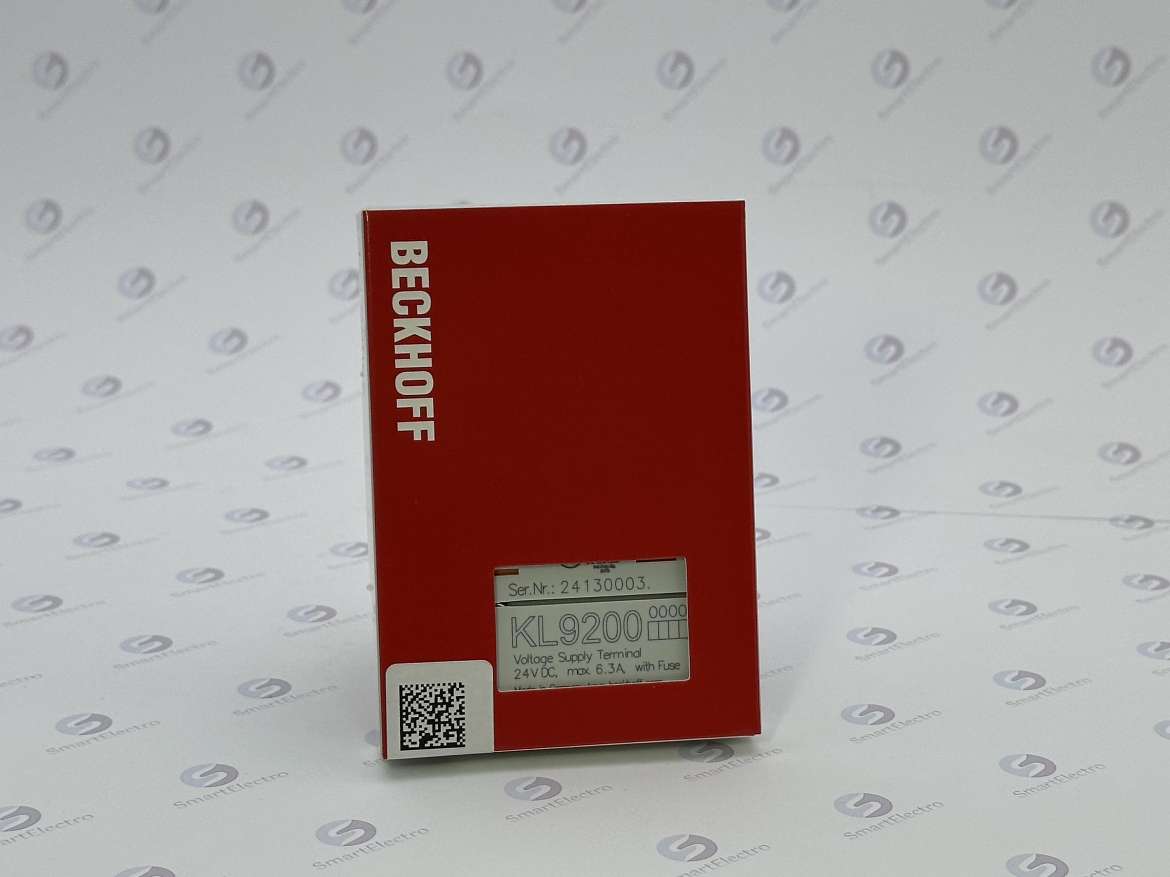 Beckhoff KL9200 (подача потенциала, 24 В пост. тока, с предохранителем)